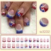 Exportación europea y americana, arte de uñas único y elegante para el uso diario, longitud media, fábrica original, disponible al por mayor, productos terminados