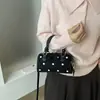 Bolsa de almohada con estampado de leopardo 2026 transfronteriza, bolso Boston de mano moderno, bolso versátil casual de hombro cruzado