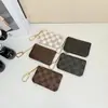 Tarjetero Moderno, Fácil de Llevar al Salir, Tarjetero con Cremallera de Cuero de Alta Gama, Adecuado para Llaves, Portatarjeta de Identificación, Estilo con Gancho de Metal