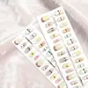 Puntas de Uñas Decoradas Portátiles, Puntas de Uñas Pre-Hechas, Parches de Uñas Estilo Chica Caliente Dulce-Cool de Dibujos Animados Semi-Terminados, Uñas Postizas, Entrega Directa de Fábrica
