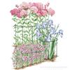 Amazon Alambre Jardinería Planta Trepadora Soporte Marco Fijo Rosa Garra de Cangrejo Orquídea Flor Marco Trepador Pilar Varilla