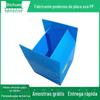 Caixa de papelão oco de plástico PP dobrável, personalizada, antiestática, à prova de umidade, retardante de chamas, caixa de papelão oco para reciclagem de plástico