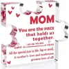Adornos Decorativos Acrílicos Nuevos Transfronterizos Regalos para el Día del Padre, Día de la Madre, Acción de Gracias para Padre y Madre