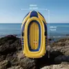 Bote inflable para dos personas de 230 cm - Bote inflable resistente para pesca y actividades al aire libre - Grande y seguro