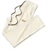 Pantalones de Verano para Hombre Ultradelgados Modernos Holgados Rectos Caída Amplia Casual Largos para Hombre