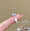 Anillo de Alas de Estrella de Diseño de Nicho Coreano Fresco Elegante Ins Dulce y Fresco Versátil Anillo para Dedo Índice