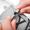 27 Cordón Elástico de Color Sólido Cápsula Cordones Perezosos para Zapatos Adultos Hombres y Mujeres Negro Blanco Rojo Verde Cordones Elásticos