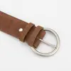 En stock Cinturón Artístico Retro para Mujer Mate de Alta Gama Piel Genuina Versátil para Jeans Cinturón Decorativo Personalización para Mujer