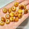 Xizang material antiguo de reflujo color cera de hueso de camello cuentas de ábaco cuentas sueltas DIY juego de texto cuentas de Buda accesorios de joyería pulsera collar