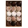 Bolas Navideñas Populares de Amazon, Bolas Navideñas Envueltas en Terciopelo Set de Bolas Decorativas Colgantes de 6 cm/8 cm