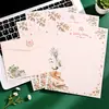 Lindo, simple, artístico set de papel de carta y sobres con alto valor estético, estilo ins, papelería sofisticada y romántica para cartas de amor