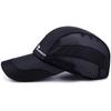 Chapéu de Sol para Uso Externo de Verão Masculino e Feminino Esportivo Secagem Rápida Boné de Beisebol Malha Respirável Viagem Montanhismo Chapéu Protetor Solar