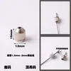 Colgador de disco de cable de acero código móvil código móvil colgador de vidrio accesorios para pintar colgador acrílico para vallas publicitarias