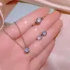 Colar anel Joker de temperamento de diamante único luxo fabricantes atacado terno de joias de noiva J6827