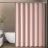 Cortina de Ducha de Tela Impermeable de Color Sólido Personalizada, Cortina Divisoria de Baño, Cortina de Ducha para Baño, Cortina de Ventana, Cortina de Ducha para Dormitorio