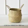 Vaso de Flores Nórdico Cesta de Flores Trançada de Palha Cesta de Bambu Trançada Cesta Trançada Bambu Trançado Ficus Lyrata Planta em Vaso Trepadeira Trançada Vaso de Bonsai