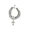 Pulsera moderna y moderna con cruz de perlas multicapa, diseño de nicho femenino, exquisita, dulce, atractiva, con personalidad de chica, a la moda, con gestos que combinan con todo.