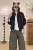 Jaqueta Baseball Feminina Fina, Única e Estilosa, Nova Coleção Primavera 2026 Estilo Coreano, Toque de Luxo, Jaqueta Cropped Petite