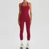 Conjunto de Sutiã Esportivo de Manga Curta com Gola Halter e Bolso para Corrida e Yoga Calça Longa e Curta para Mulheres