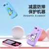 Funda de Silicona para Teléfono Inteligente Infantil Carcasa Protectora de Dibujos Animados Pantalla Táctil Juguete Cámara Infantil Teléfono Educativo Funda Protectora