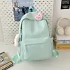 Mochila Colorida Doce, Fresca e de Alto Valor Estético, Estilo Floresta, Modelo Novo, para Alunos do Ensino Fundamental II e Médio, Leve e de Grande Capacidade, Bolsa de Ombro Dupla