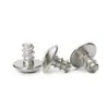 En Stock Tornillos Autorroscantes de Acero Inoxidable 304 en Forma de Cruz de Cabeza Plana Grande con Cola Plana Tornillos Autorroscantes Pequeños Tornillos Pequeños