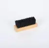 Nuevo Cepillo Cuadrado Cepillo de Crin de Caballo de Haya Cerdas Suaves Cepillo para Zapatos Cepillo de Limpieza y Cuidado del Cuero Venta Directa de Fábrica Modelo de Venta Caliente Transfronteriza