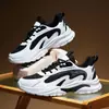 Zapatos Deportivos Casuales de Moda con Bloques de Color para Jóvenes Versátiles de Suela Gruesa que Aumentan la Altura para Hombre Zapatos de Malla Transpirables Zapatos Ligeros para Correr