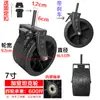 Neumáticos Universales Resistentes al Desgaste para Autocaravanas Adaptación Multimodelo Ruedas Plegables para Coche de Camping Ruedas Rodantes Accesorios Rueda con Rodamiento de Goma