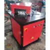 Máquina de cisalhamento de canto hidráulica chapa de ferro aço inoxidável placa de cobre alumínio pedal de pé pneumático máquina de corte de canto furo redondo corte de canto ajustável 6x250