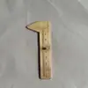 (Una generación de cabello) Wen play pinza de cobre portátil mini nonio. Pinza Industrial Mini Pequeña 80mm