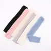 Calcetines de Felpa de Pelo de Zorro para Mujer, Calentadores de Piernas Espesos para Otoño e Invierno, Calcetines de Tubo Largo, Calcetines para Piernas Estilo Japonés que No Sueltan Pelo