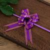 30# Lazo Mediano Flor de Pétalos Tirada a Mano Cinta de Regalo de Boda Accesorios Flores Flor Decorativa para Manija de Puerta de Coche de Boda