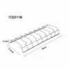 Escurridor de platos de acero inoxidable para el hogar, escurridor, secador de platos para gabinete de cocina, estante de almacenamiento para tapas de ollas, tazones, palillos y platos