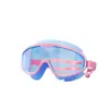 Gafas de natación antivaho de alta definición para niños, Gafas de natación de alta definición no irritantes para adultos, Clip nasal y tapones para los oídos de silicona, Gafas de natación de marco grande