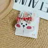 Accesorios de Pinza para el Cabello de Animales Perro Conejo Gato de Felpa de Tela Caricatura Muñeca Dulce Japonesa Pinzas para Flecos Despeinados