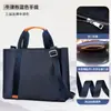 Maletín de Tela Oxford, Bolso de Lona, Logo Personalizado con Tu Propio Diseño, Gran Capacidad, Cruzado, Bolso de Mano, Bolsa de Compras, Bolsa para Conferencias, Bolsa de Regalo