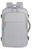 Mochila de Gran Capacidad que se Puede Llevar a Bordo, para Viajes de Negocios y Viajes Cortos, Bolsa de Almacenamiento Simple de Color Sólido, Mochila Resistente al Desgaste para Hombre, Bolsa para Computadora