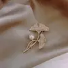 Broche com Acabamento de Luxo, Estilo Nicho e Simples, Alfinete de Roupa, Acessório de Pérola para Terno, Broche