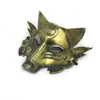 Máscara de Lobo para Festa à Fantasia de Halloween Máscara de Terror Animal de Festa Lobo Uivante Jogo de Matança Máscara de Rosto Inteiro Atacado