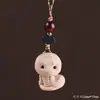 Talla de madera de haya doce signos del zodíaco cadena para teléfono colgante llavero amuleto versátil amuleto para bolso artículo pequeño de madera regalo