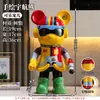 Estatueta de Urso Astronauta Descolado Tendência Minimalista Italiano Decoração para Sala de Estar e Gabinete de TV Venda Direta da Fábrica Atacado