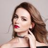 Amazon oferta caliente collar de encaje negro para mujer collar versátil cadena clavícula juego de seis piezas traje collar negro oscuro