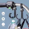 Gancho para Vehículo Eléctrico, Gancho Resistente para Colgar Cochecito de Bebé, Gancho Universal para Cochecito Infantil, Adhesivo Fuerte