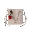 Bolso Pequeño Mujer 2026 Nuevo Elegante Diseño de Nicho Bolso Cruzado Exquisita Personalidad Moderno de Moda Bolso Cubo para Viajar