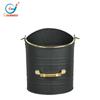 Accesorios para chimenea de alta calidad para el hogar tolva de cenizas con asa tolva de carbón biselada