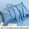 Funda de almohada Tencel 100 para exportación transfronteriza, funda de almohada de seda helada de verano, funda de almohada de seda real 48X74cm, toalla de almohada para adultos
