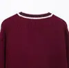 Comércio exterior atacado 2025 primavera e verão novo estilo europeu e americano moda feminina casual com acabamento manga longa casaco de malha