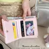 Exquisito Colgante de Lazo~Estilo Coreano Simple Ins Xiaohongshu para Mujer Billetera con 80% de Descuento Portatarjetas de Gran Capacidad Artículo Popular