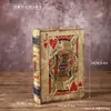 Caja de Almacenamiento Falsa de Libro de Poker Caja de Almacenamiento de Prop de Magia de Libro Artificial Decoración de Acabado para el Hogar Caja de Regalo Adornos
